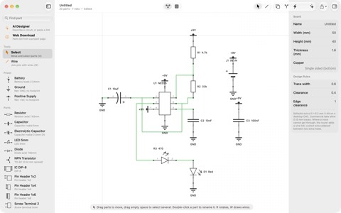 Schematic editor